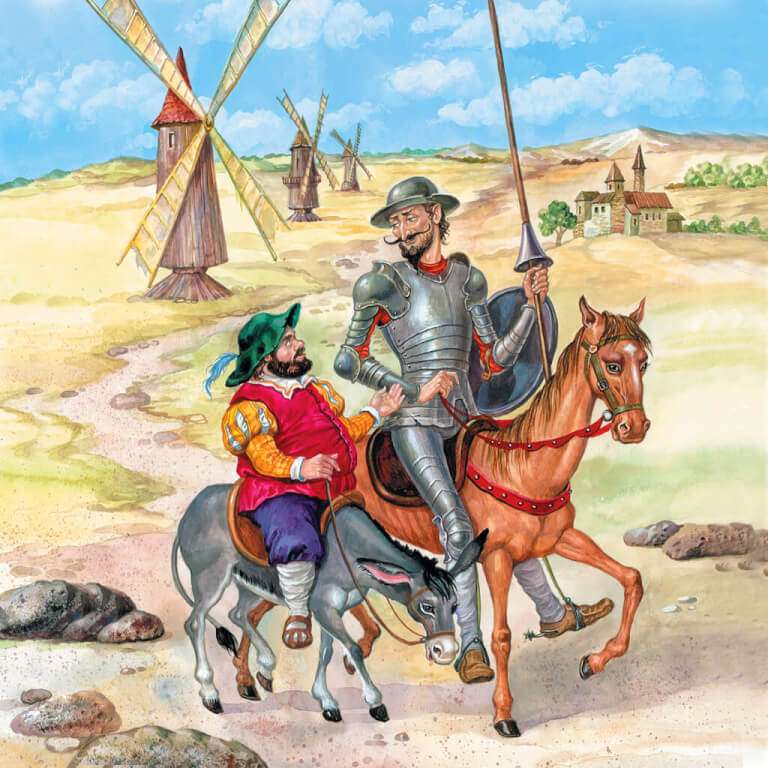 Rocinante's Windmill: tilting
at giants